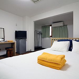 Studio met een King Size Bed